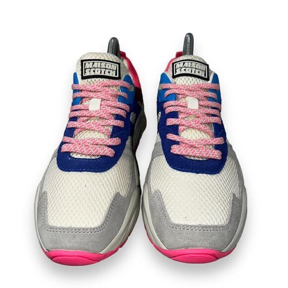 Maison Scotch & Soda Celest Cream / Pink / Blue Women's 7.5 - Picture 3 of 11